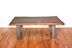 Live Edge Reclaimed Wood Coffee Table 2 small