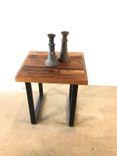 Reclaimed Patchwork End Table 3 small