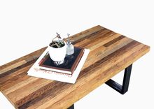 Reclaimed Patchwork Timber Coffee Table 1 small