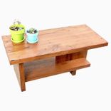 Modern Reclaimed Wood Coffee Table 1 small