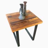 Reclaimed Patchwork End Table 1 small