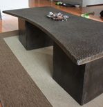 Hourglass Concrete Coffee Table 2 small