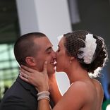 Ruffle And Pearl Gatsby-Inspired Bridal Headpiece 4 small