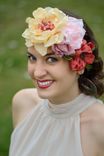 Bridal Flower Crown And Sash 1 small