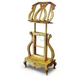 Solid Cherry Victorian Music Stand 1 small