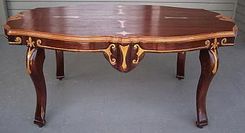 Carved And Gilded Coffee Table 3 small