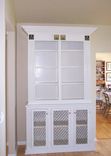 Painted Bookcases With Motawi Tiles 2 small