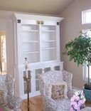 Painted Bookcases With Motawi Tiles 11 small