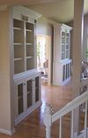 Painted Bookcases With Motawi Tiles 8 small