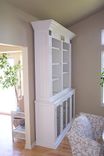 Painted Bookcases With Motawi Tiles 7 small