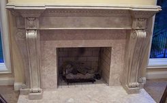 Fireplace Mantle And Corbels 2 small