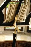 Classic Music Stand In Brass And Black Lacquer 3 small