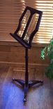 Music Stand In Sapele And Brass 9 small