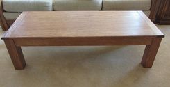 Oak Coffee Table With Breadboard Ends 6 small