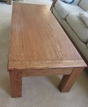 Oak Coffee Table With Breadboard Ends 1 small