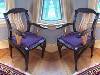 A Chair In Walnut And Bird's Eye Maple 2 small