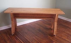 Rustic Oak Table And Benches 2 small