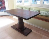 Cherry Pedestal Table 2 small