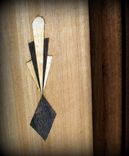 A Sheet Music Cabinet With Art Deco Styling And Details 4 small