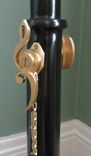 Black Lacquer And Brass Music Stands 3 small