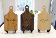 Personalized Paddle Cutting Board --Cb-Pad-Camdons 2 small