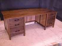 The Boetcher Walnut And Sycamore Desk-Sold Could Make Another 3 small