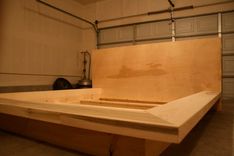 Queen Size Platform Bedframe (Bed) 2 small