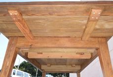 Expandable Farmhouse Table 4 small