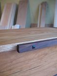 Large Wooden Box From Cherry, Walnut And Oak 3 small
