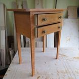 Shaker Style Table From Maple And Curly Maple 4 small