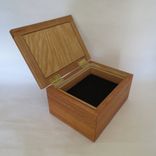 Small Wooden Box From Mahogany, Cherry, Sapele, Sycamore, Walnut And Oak 2 small