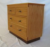 Oak Chest Of Drawers 3 small