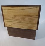 Wooden Box From Walnut And Oak With Internal Tray 3 small