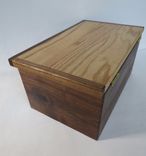 Wooden Box From Walnut And Oak With Internal Tray 5 small