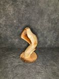 Single Head Juniper Taxidermy Pedestal 2 small
