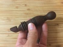 Wooden Whistle (African Blackwood) 3 small