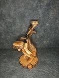 Double Head Twisted Juniper Taxidermy Pedestal 5 small