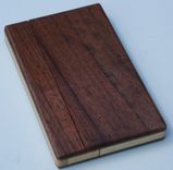 Personalized Magnetic Brass-Hinged Business Card Holder / Case 4 small