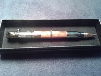 Handmade / Hand Crafted Black Walnut 30 Caliber Bolt Action Pen 3 small