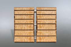 Modern Dresser Bedroom, Chest Of Drawers, Quilted Maple And Walnut Wood 2 small