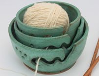 Ceramic Yarn Bowl 2 small