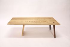 Mid Century Modern Ash And Walnut Coffee Table 6 small