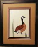 Ducks - Wood Duck Quilled And Framed Wall Art New Hampshire Ducks 5 small