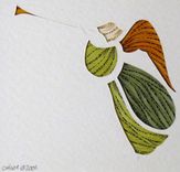 Quilled Guardian Angel Wall Art Framed 3 small