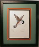 Chickadees -  Quilled And Framed Wall Art New Hampshire Chickadees 5 small