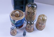 Doctor Who Nesting Doll Set With T.A.R.D.I.S. Box 3 small