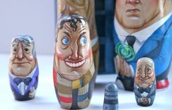 Doctor Who Nesting Doll Set With T.A.R.D.I.S. Box 5 small