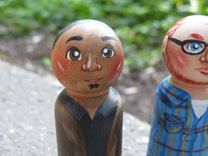 Personal Peg People Statuette 4 small