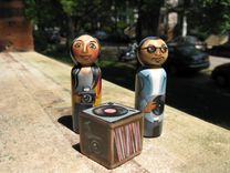 Personal Peg People Statuette 5 small