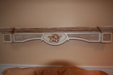 Solid Maple Carved Mantel 1 small